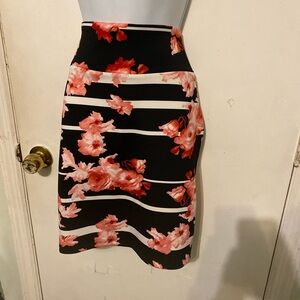 Thalia Sodi cherry blossom skirt